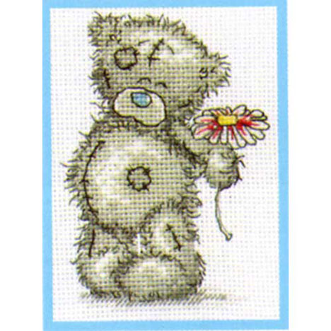 A Flower for You Me to You Bear Small Cross Stitch Kit £5.99
